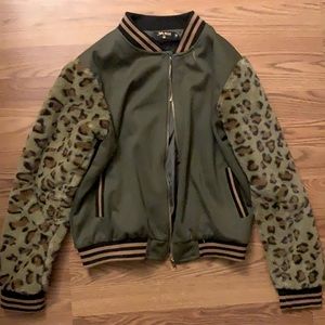 Military Green Jacket.
